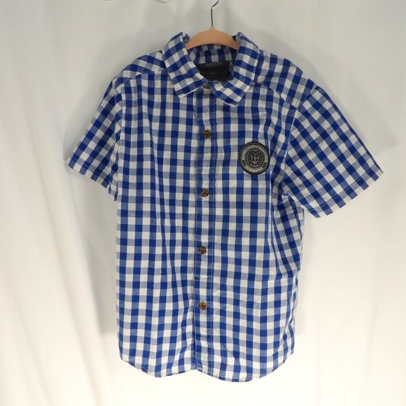 Kenneth Cole Reaction Button Down Shirt Size 5/6 - Picture 1 of 5